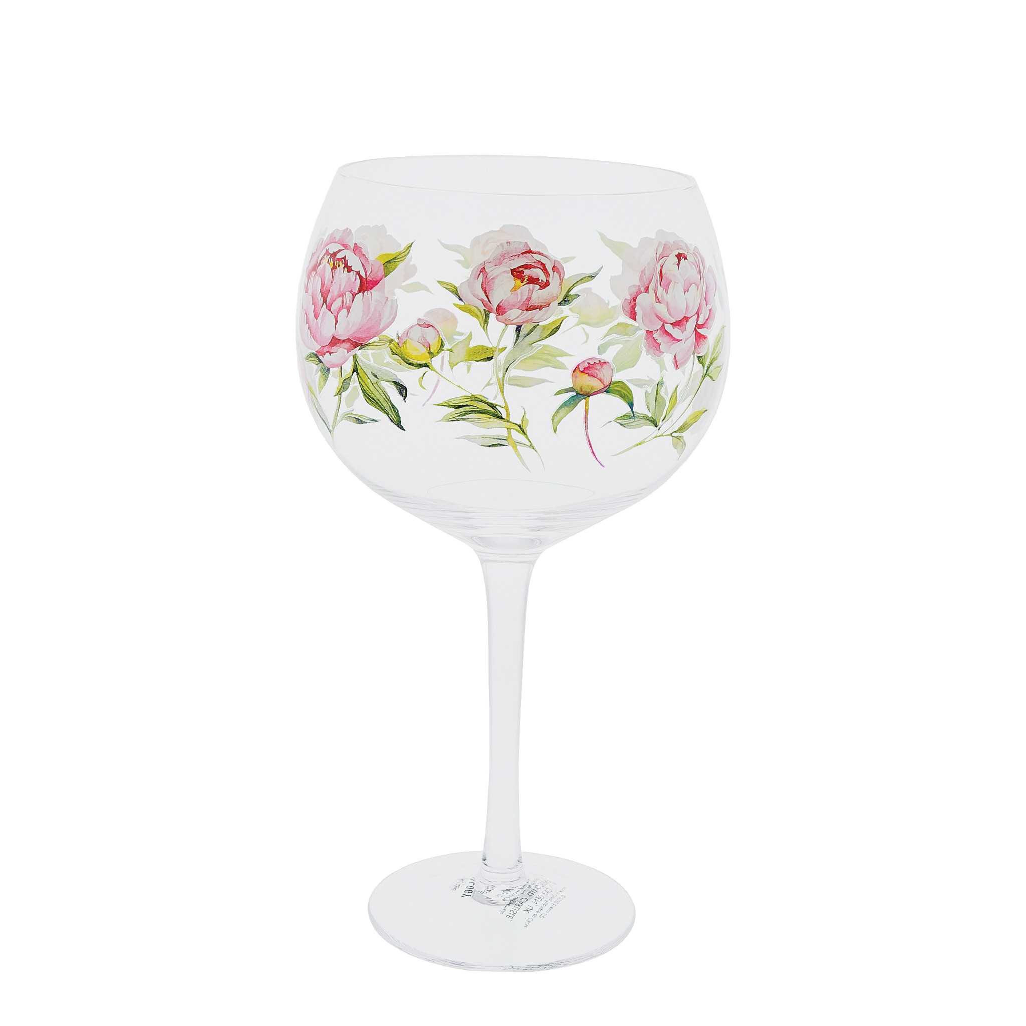 Peonies Copa Glass 20 cm