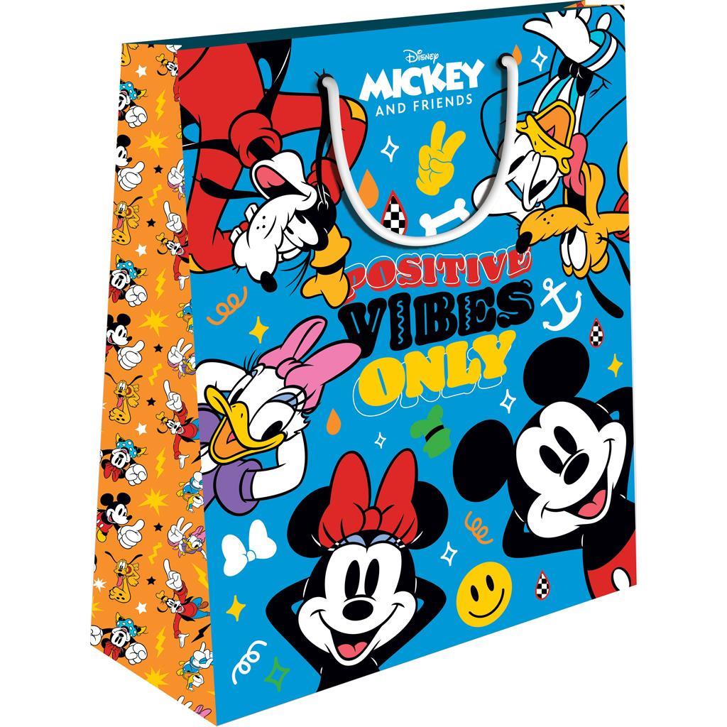 ΣΑΚΟΥΛΑ ΔΩΡΟΥ ΧΑΡΤΙΝΗ 18Χ11Χ23 MICKEY/MINNIE 2ΣΧ Ν