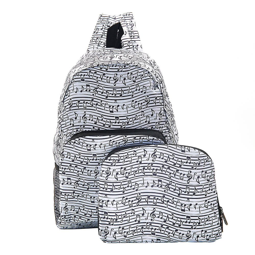 White Music Backpack