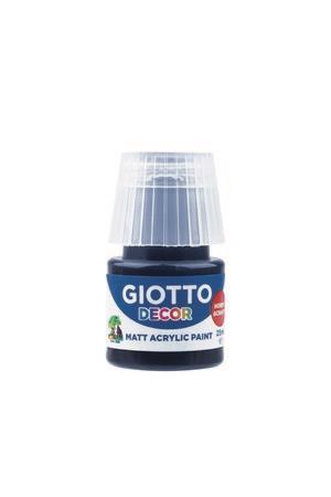 GIOTTO DECOR ACRYLIC 25 ML BLACK