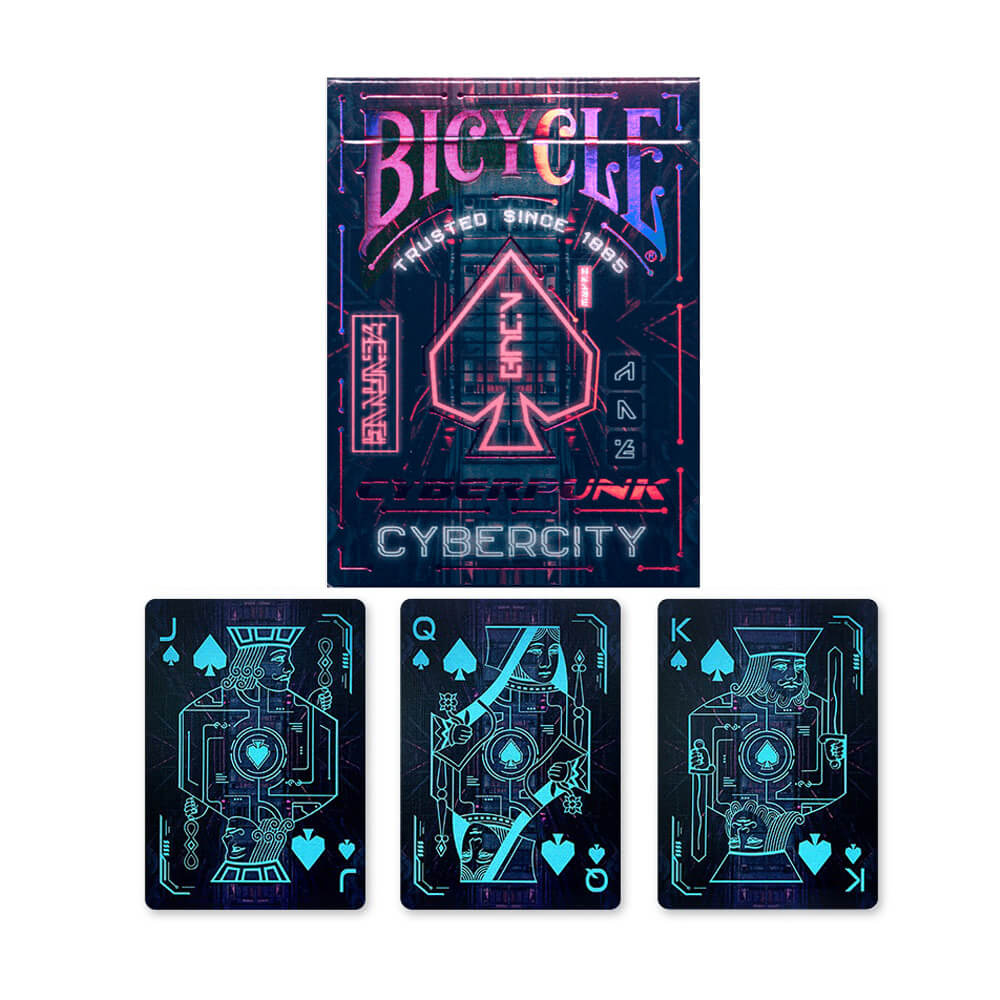 Bicycle Cyberpunk Cyber City