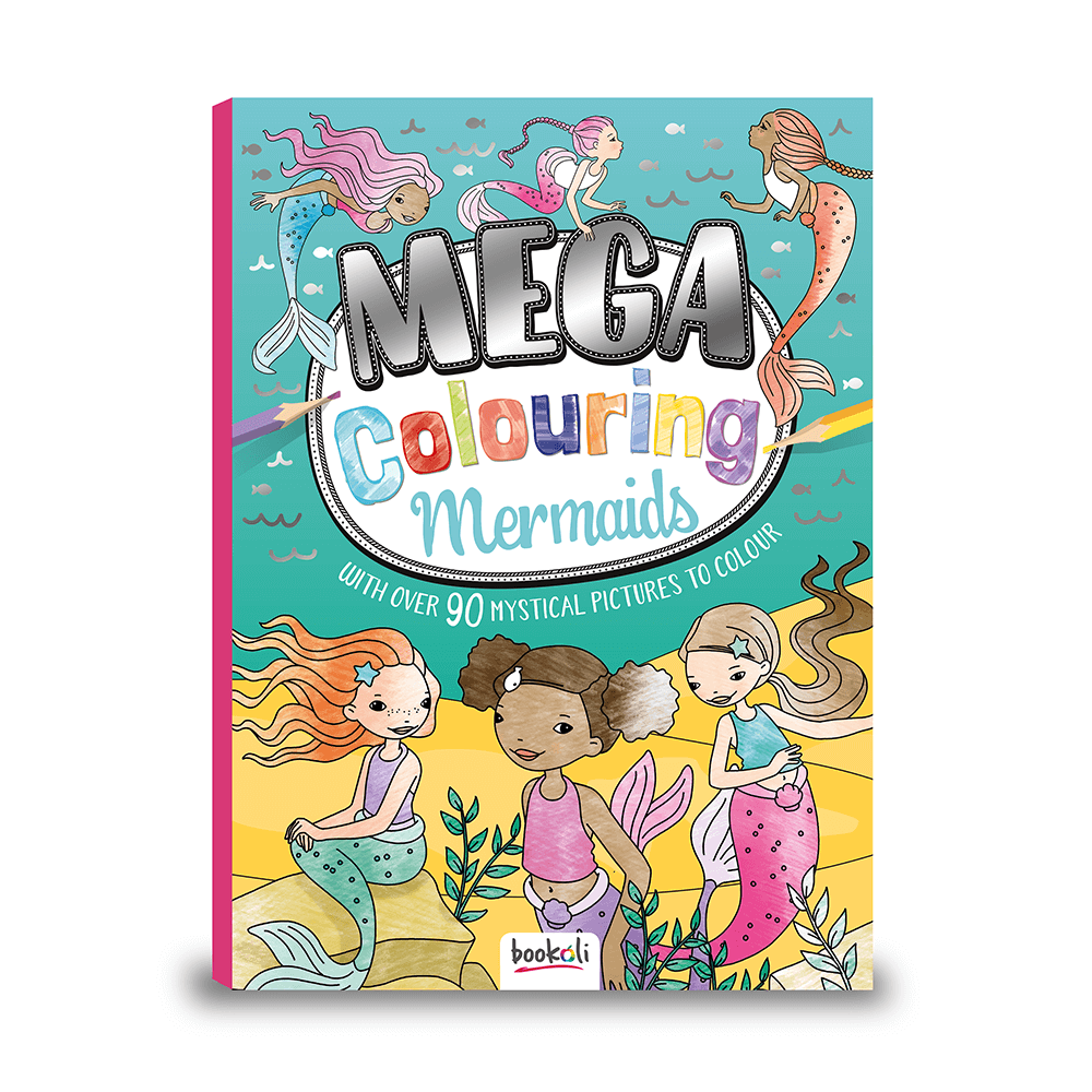 Mega Colouring: Mermaids