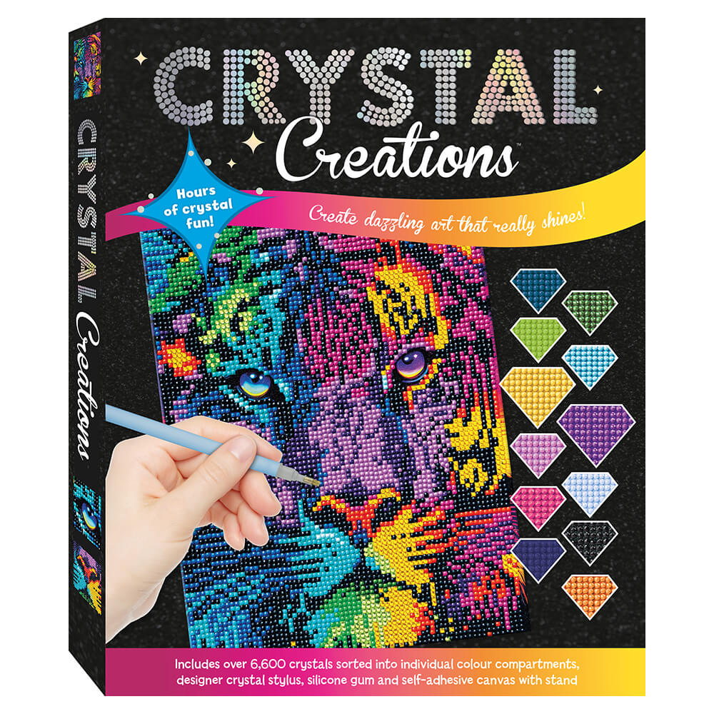 Crystal Creations: Neon Tiger