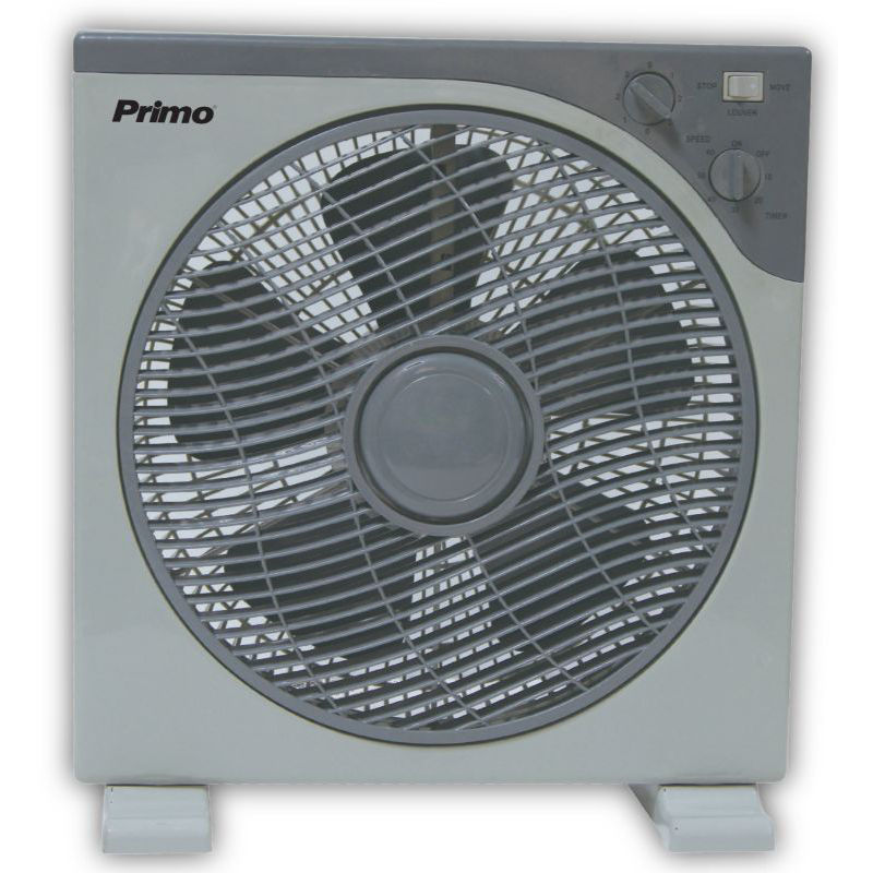 Ανεμιστήρας Boxfan 12'' 30CM PRBF-80287 Primo Λευκός-Γκρι