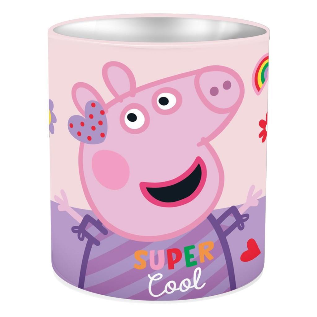 ΜΟΛΥΒΟΘΗΚΗ ΜΕΤΑΛΛΙΚΗ 10X11 PEPPA PIG