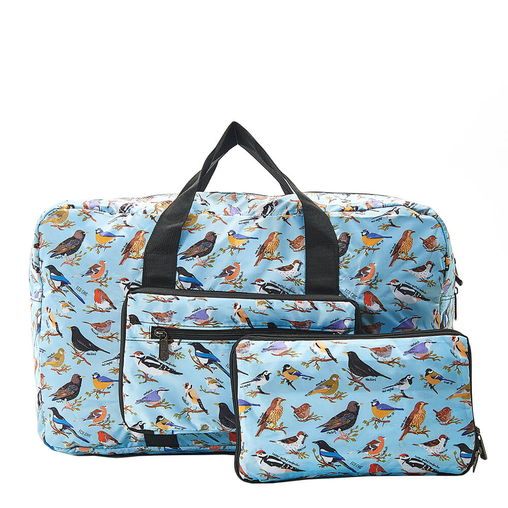 Blue Wild Birds Holdall