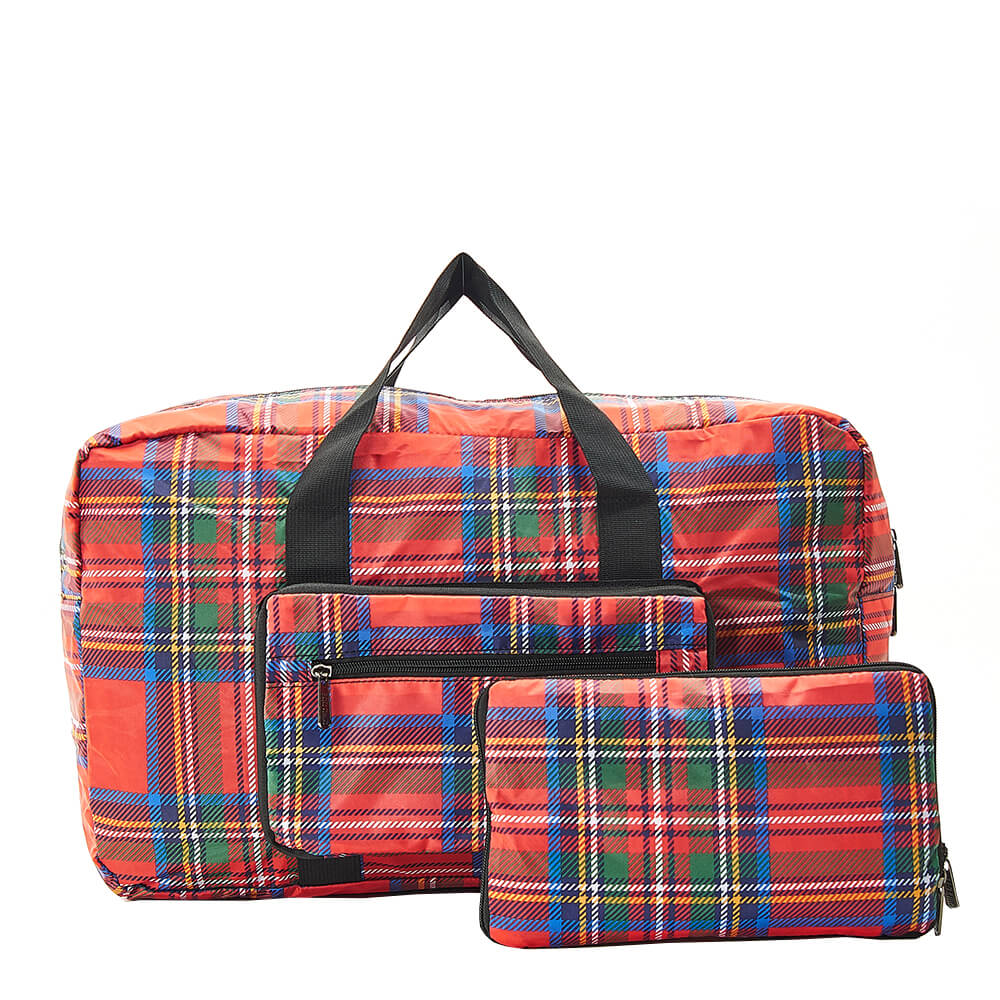 Red Tartan Holdall