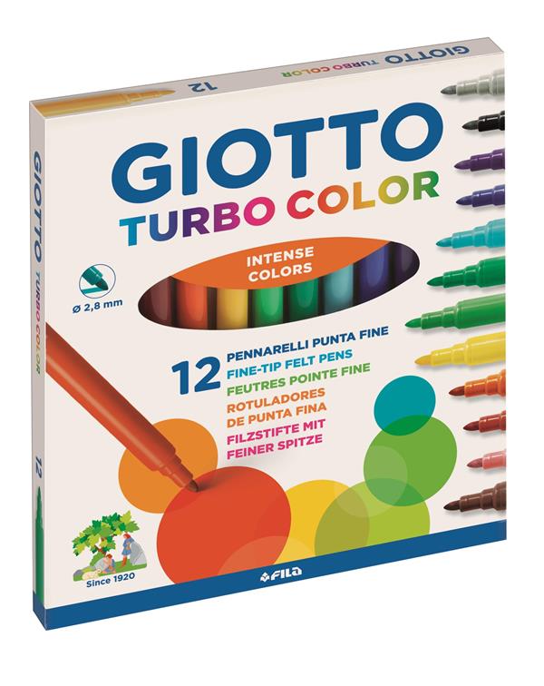 ΜΑΡΚΑΔΟΡΟΙ 6ΤΕΜ TURBO COLOR GIOTTO