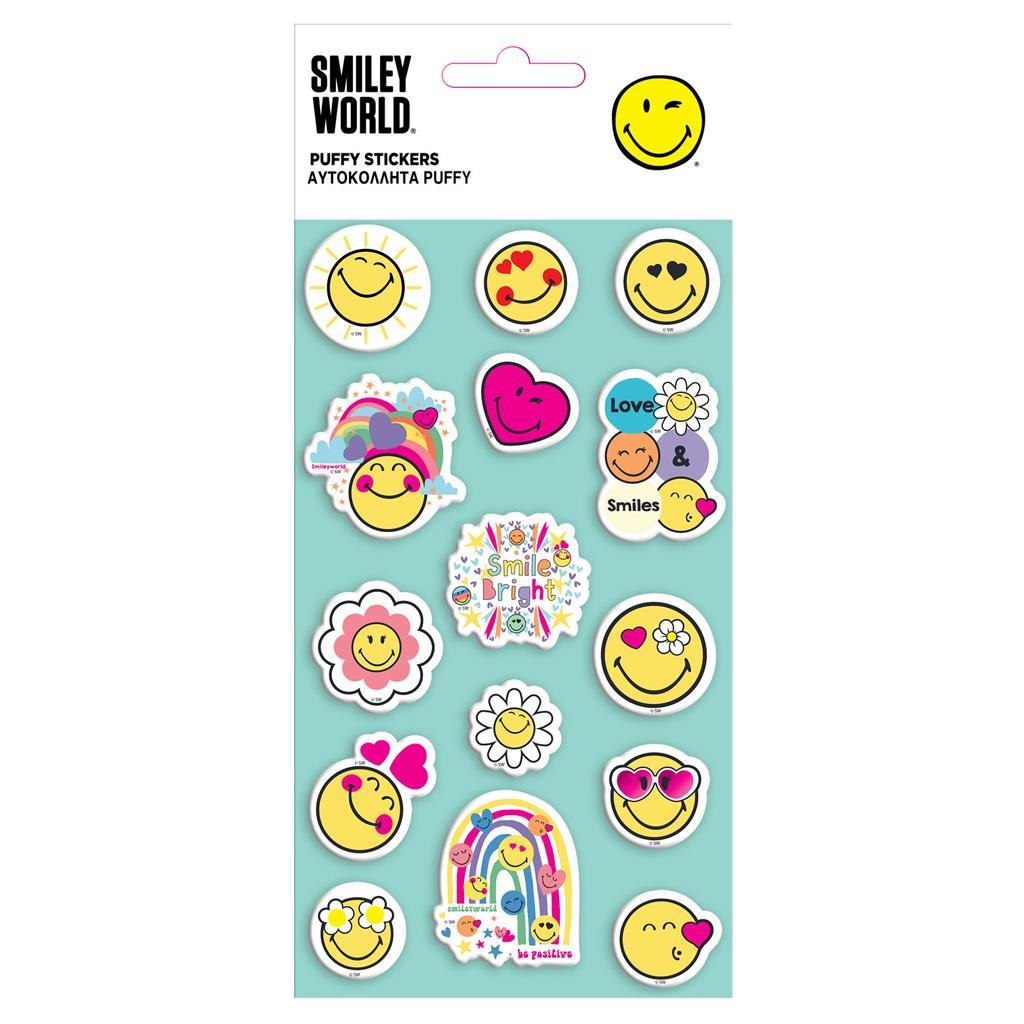 ΑΥΤΟΚΟΛΛΗΤΑ PUFFY 10X22EK  SMILEYWORLD