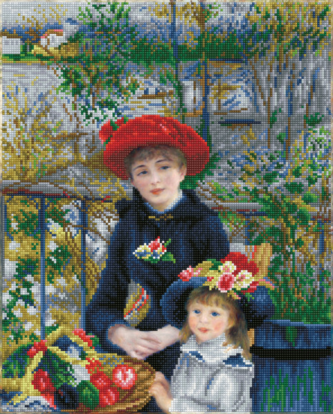 Two Sisters on the Terrace (apres Renoir)