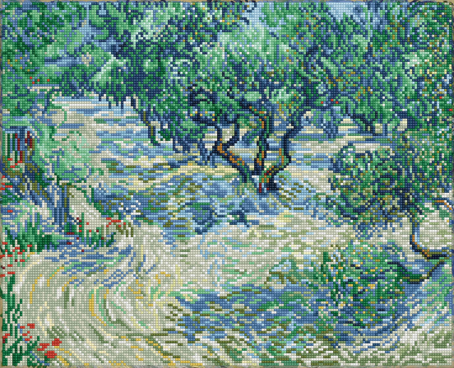 Olive Orchard (après Van Gogh)