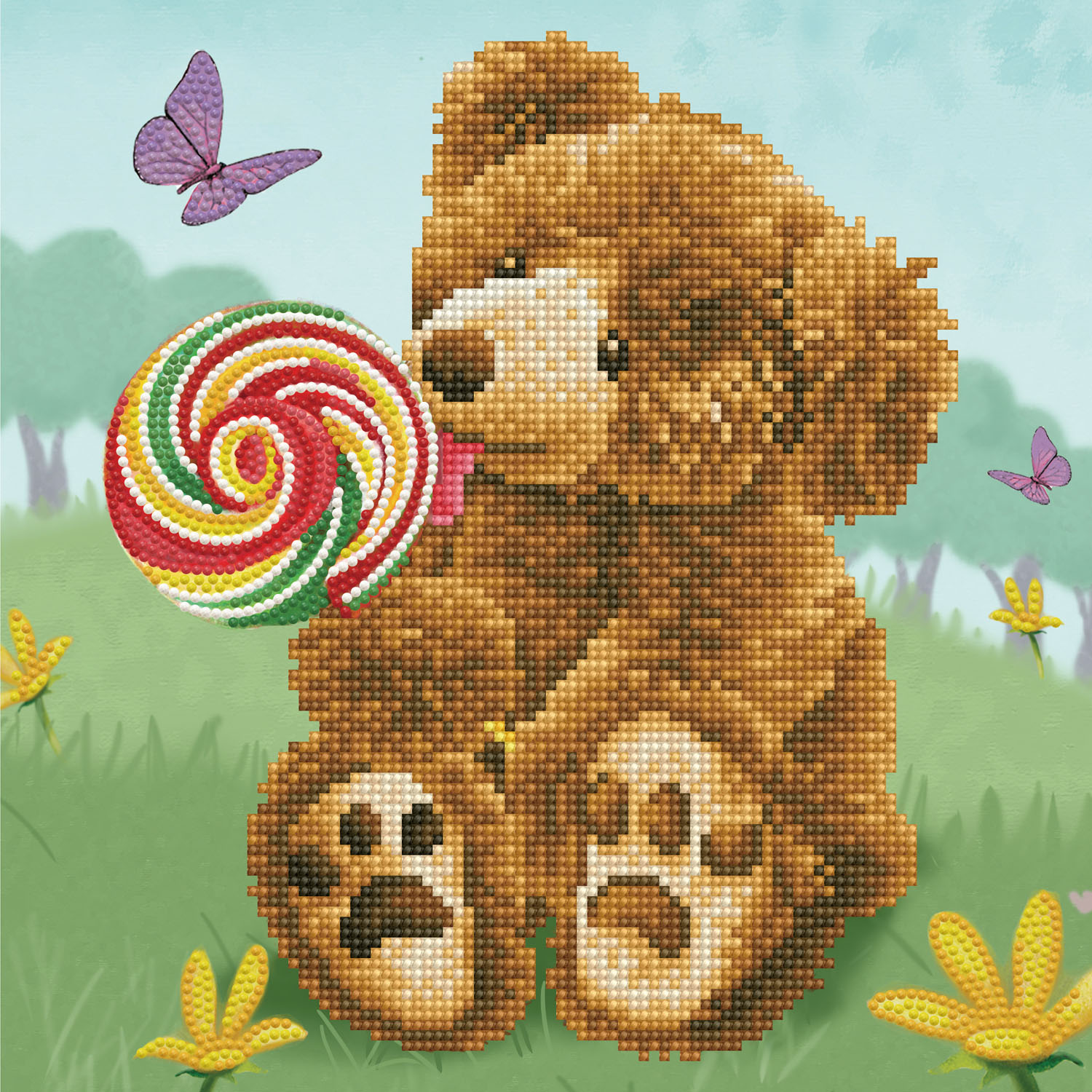 Honey Pot Bear Lolly Pop Lick