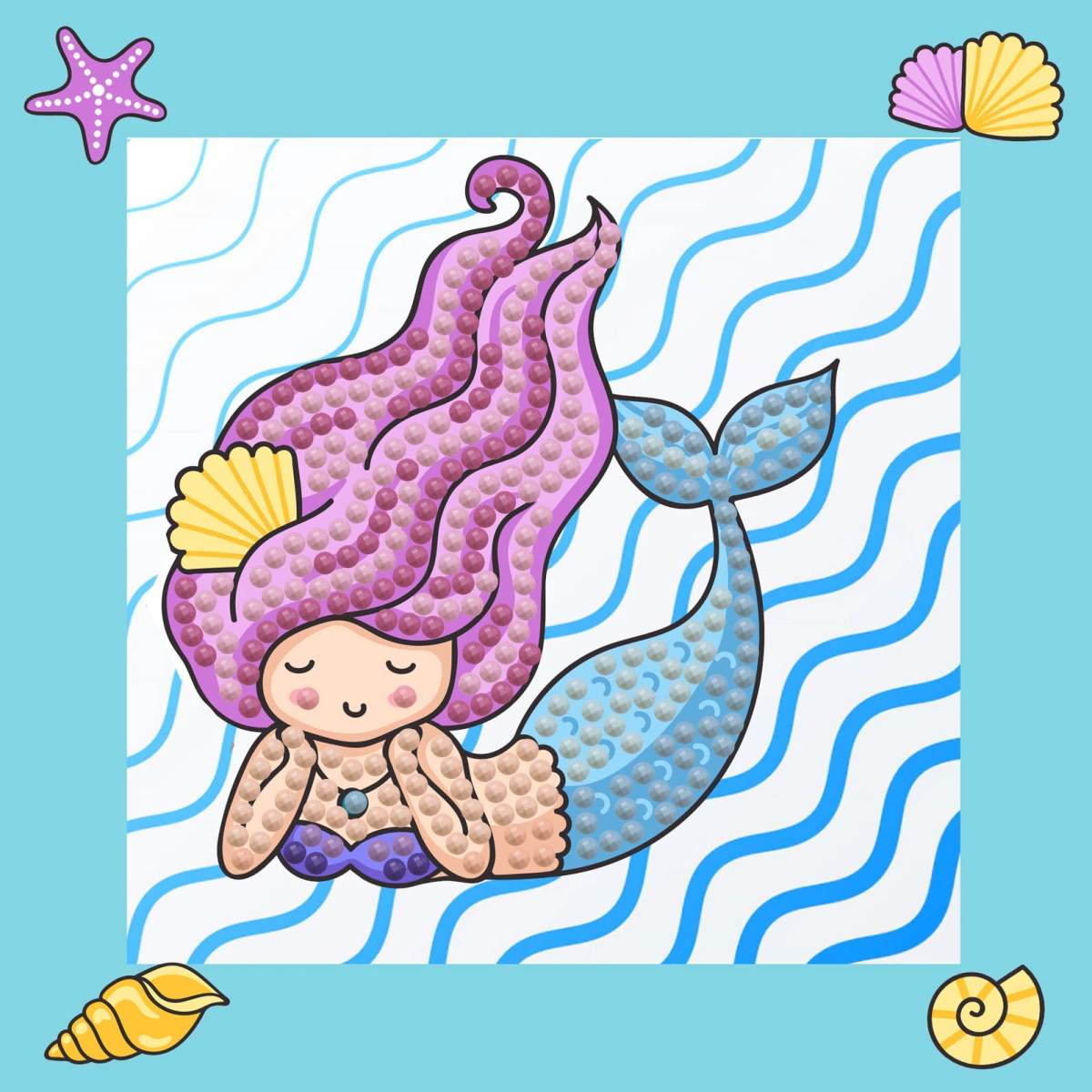 Mermaid Dreams  Standing Card