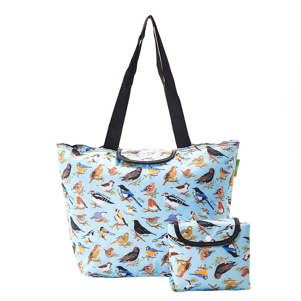 Blue Wild Birds Large Cool Bag