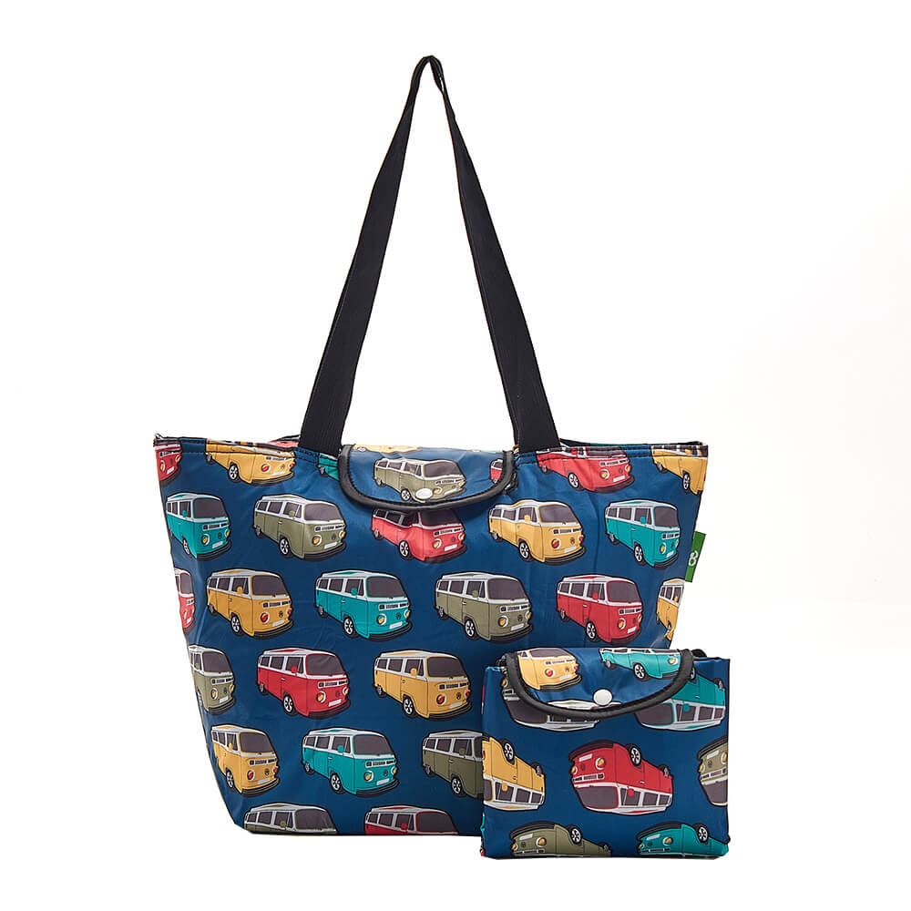 Teal Camper Vans Large Cool Bag