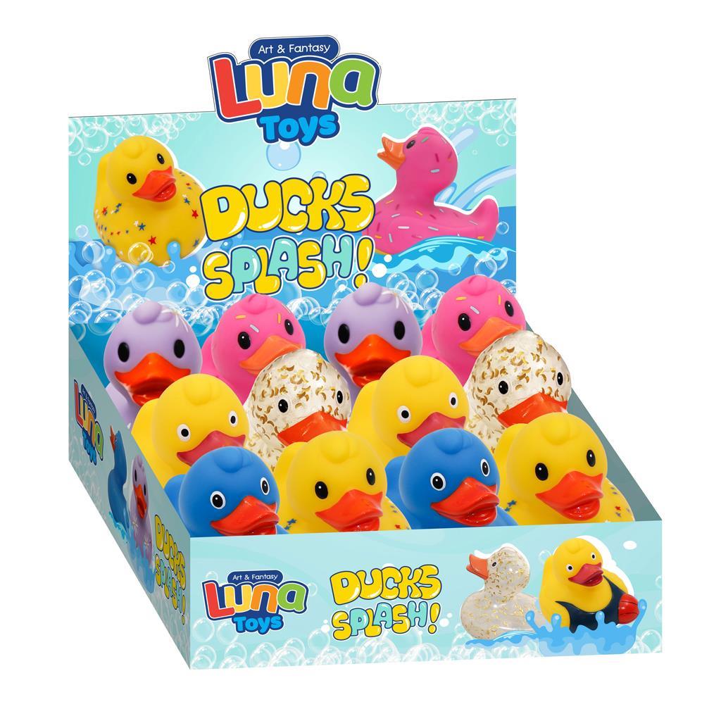 Παπάκι Luna Toys 10x8x9 εκ. σε 6 σχέδια