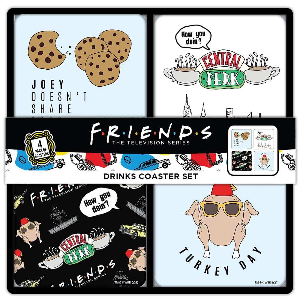 Friends Drinks Coaster Set