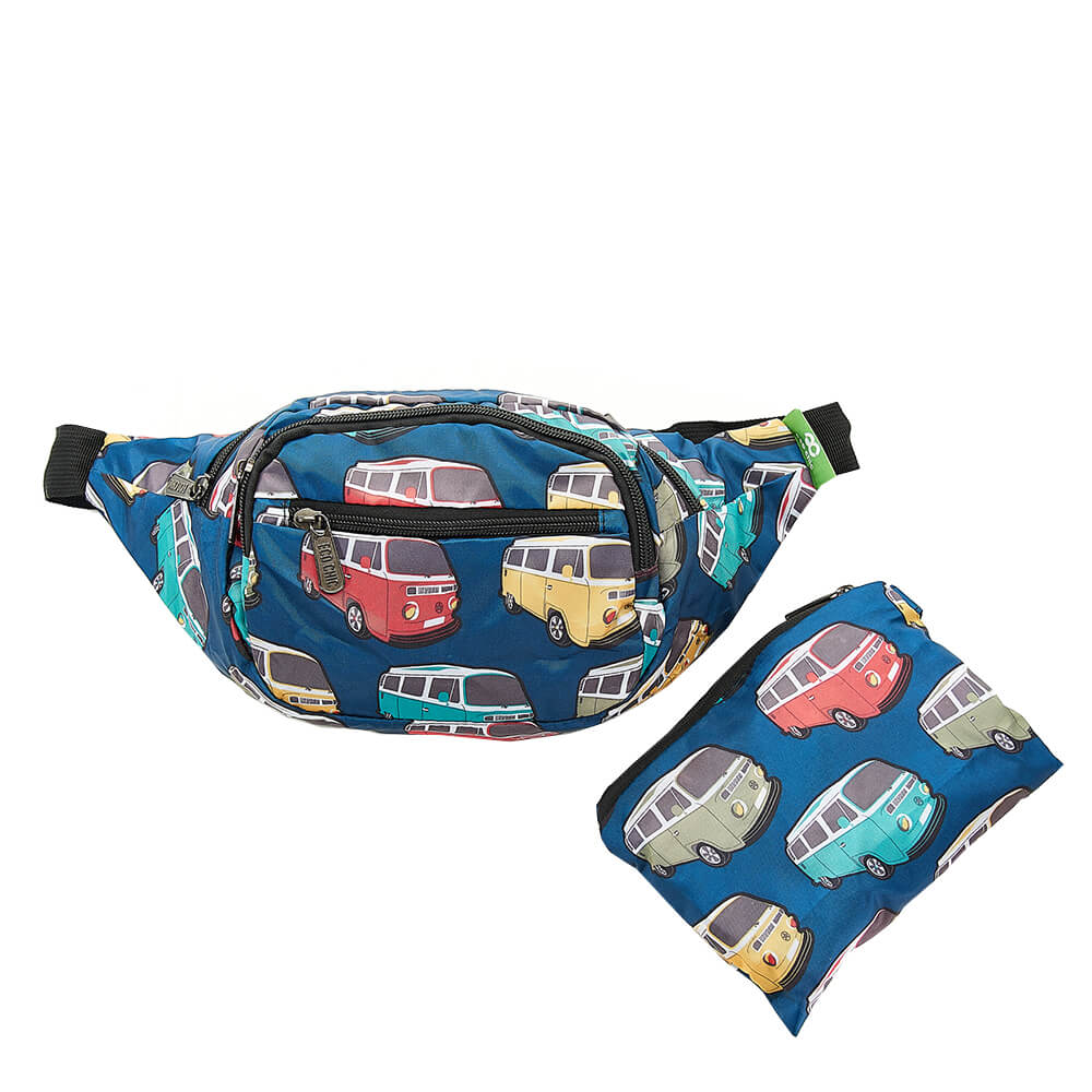 Teal Camper Vans Bum Bag