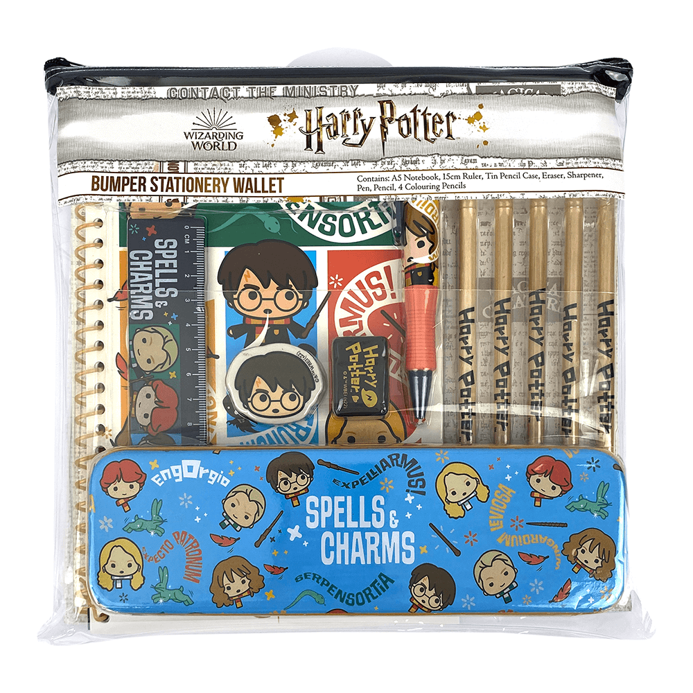 Harry Potter Bumper Stationery Wallet - Kawaii