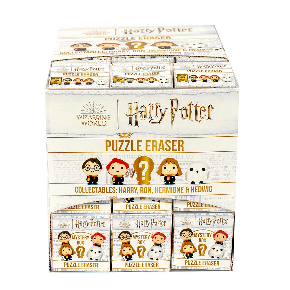 Harry Potter 3D Puzzle Eraser - Mystery Box Display