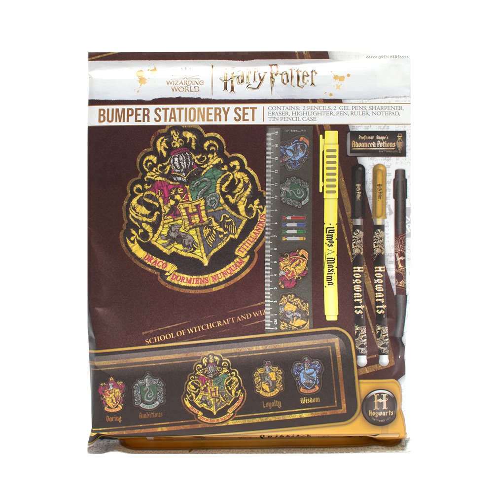 Harry Potter Stationery Set - Bumper Paper Bag