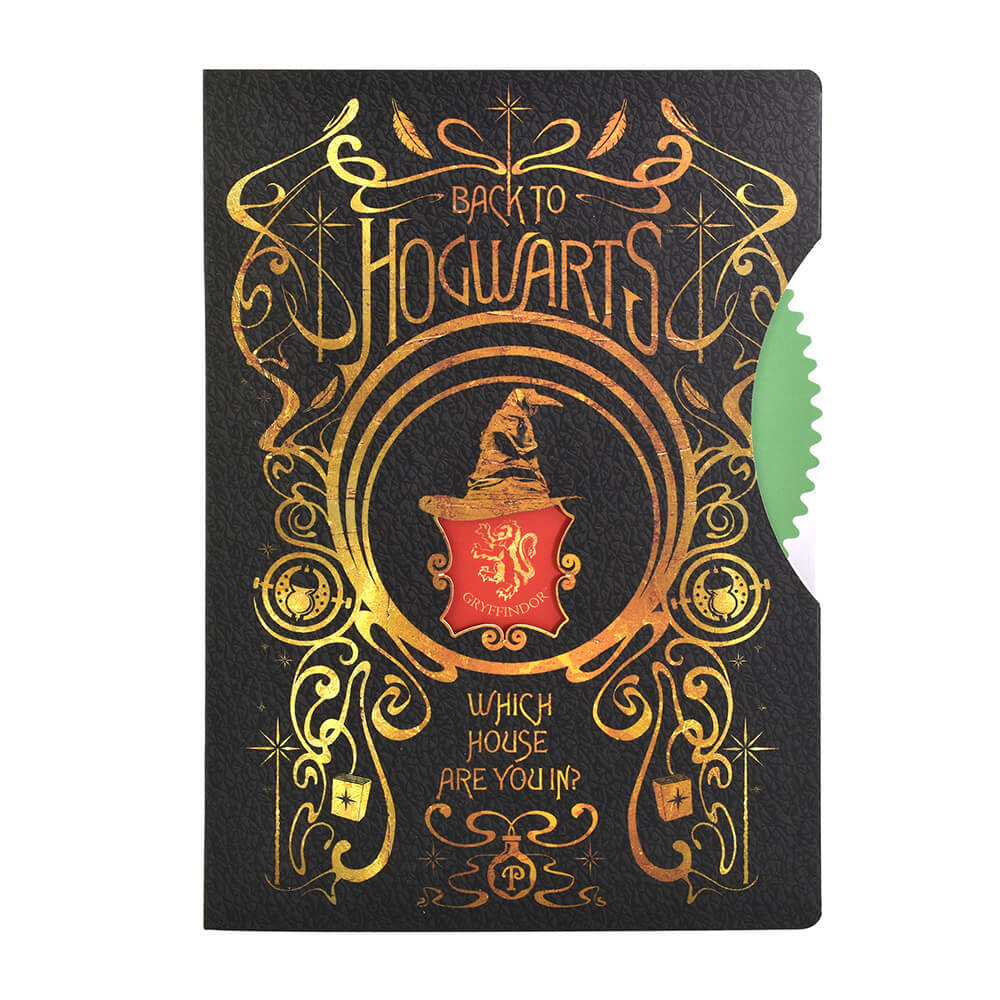 Harry Potter Spinner Notebook - Colourful Crest