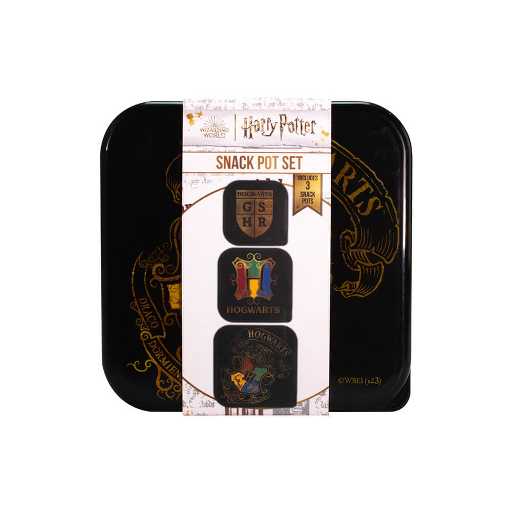 Harry Potter 3 in 1 Snack Pots