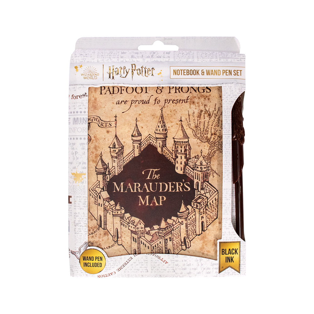 Harry Potter Marauders Map Notebook Set