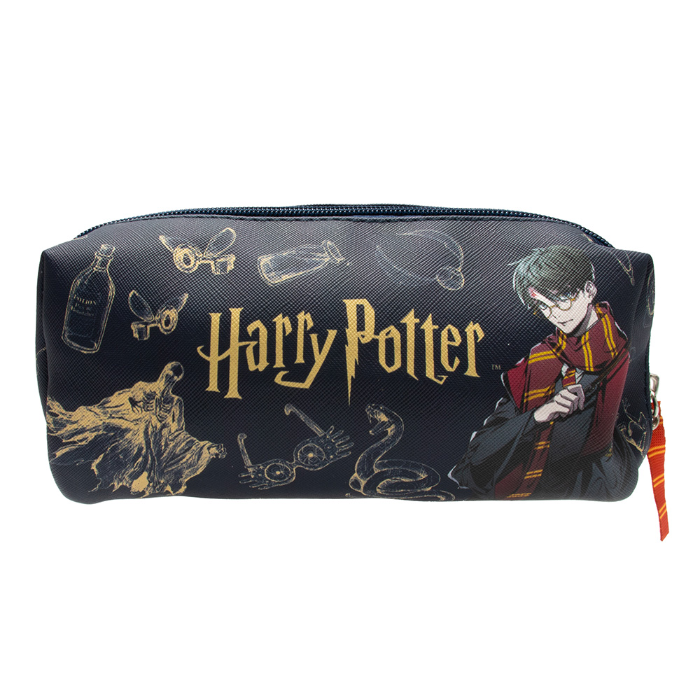 Harry Potter Pencil Case - PU - Hogwarts Wizard Dynasty