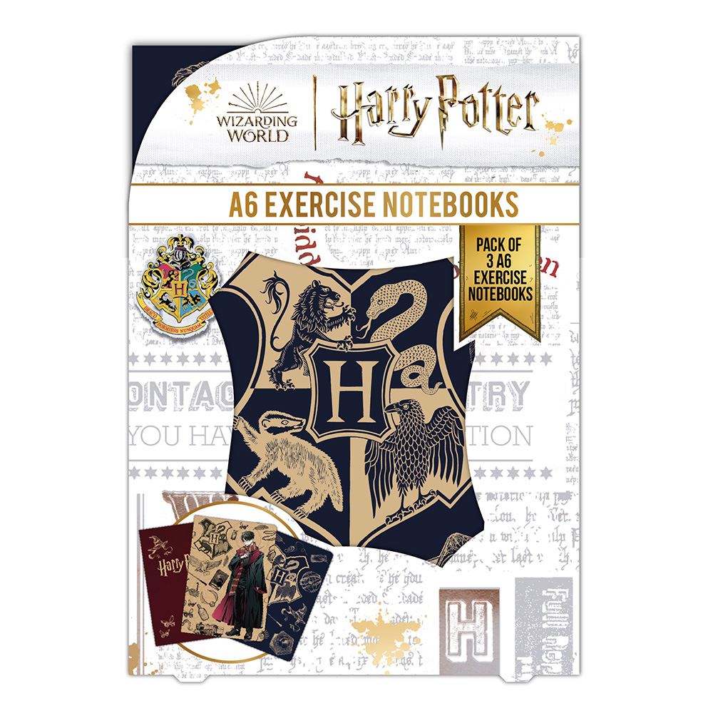 Harry Potter Notebook - A6 Exercise- Hogwarts Wizard Dynasty