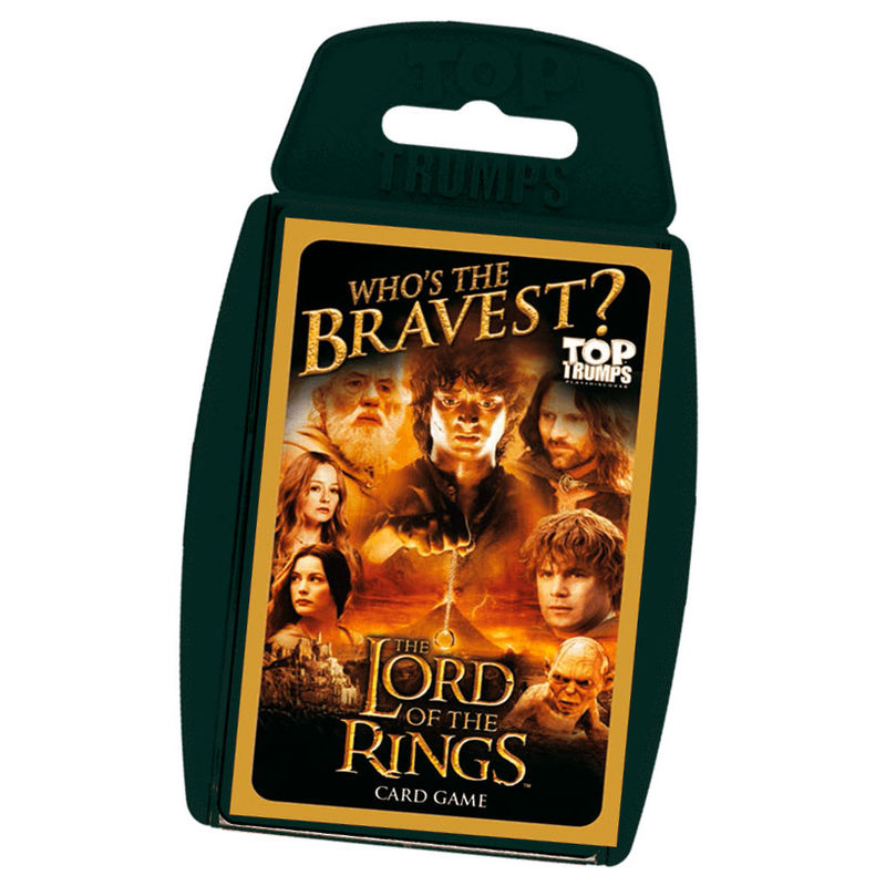 Spanish game Lord of the Rings Top Trumps