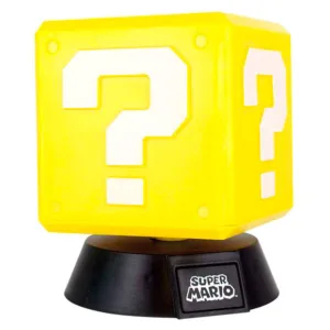 Nintendo Super Mario Bros Question Block 3D light