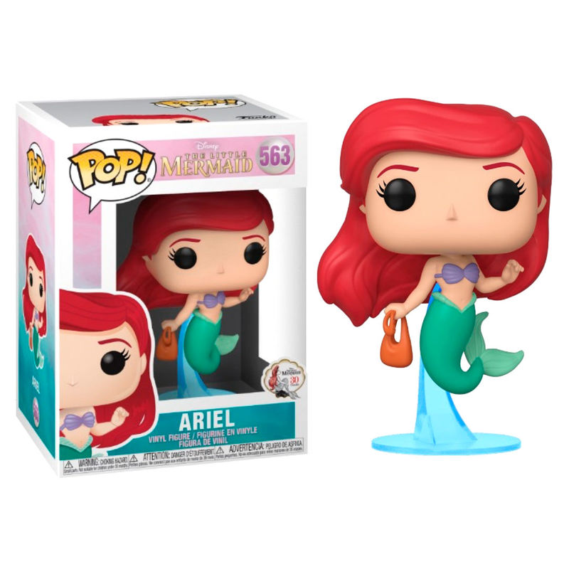 POP figure Disney Little Mermaid Ariel with bag