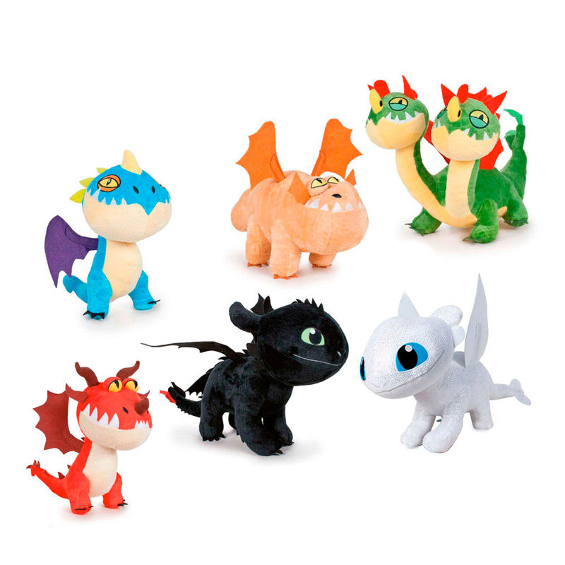 How To Train Your Dragon 3 assorted plush toy 19cm