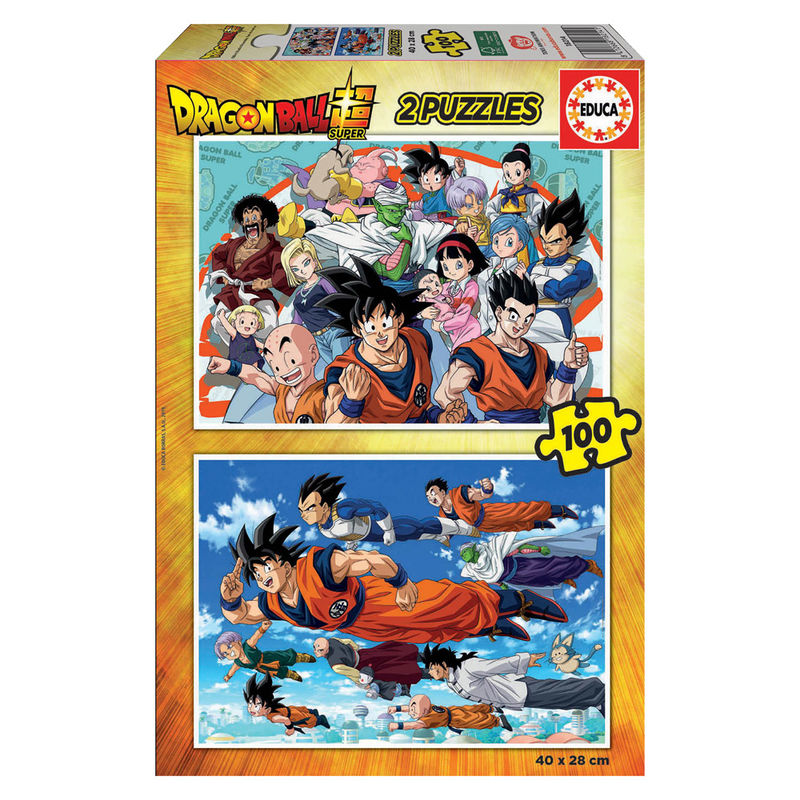 Dragon Ball Super puzzle 2x100pcs