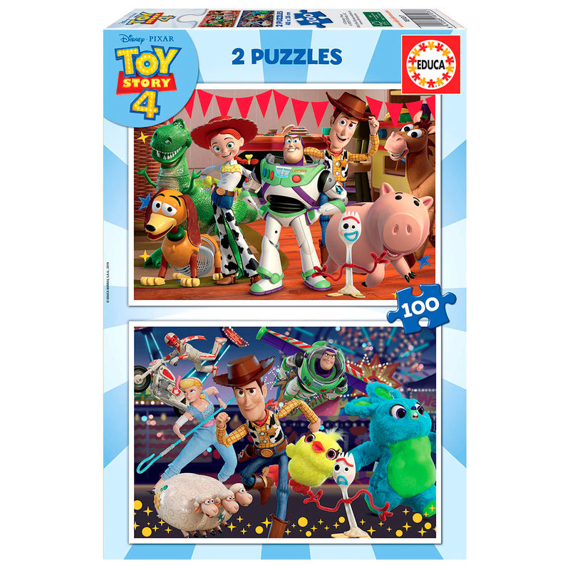 Disney Toy Story 4 puzzle 2x100pcs