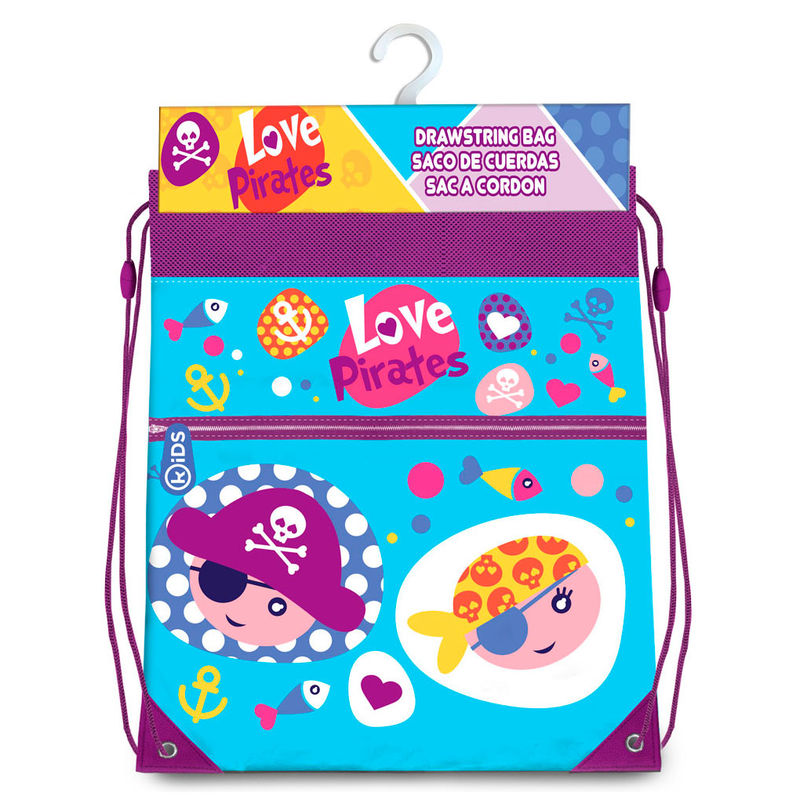 Love Pirates gym bag 41cm