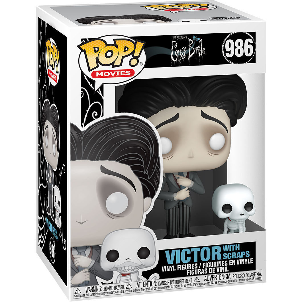 POP figure Corpse Bride Victor with Scraps