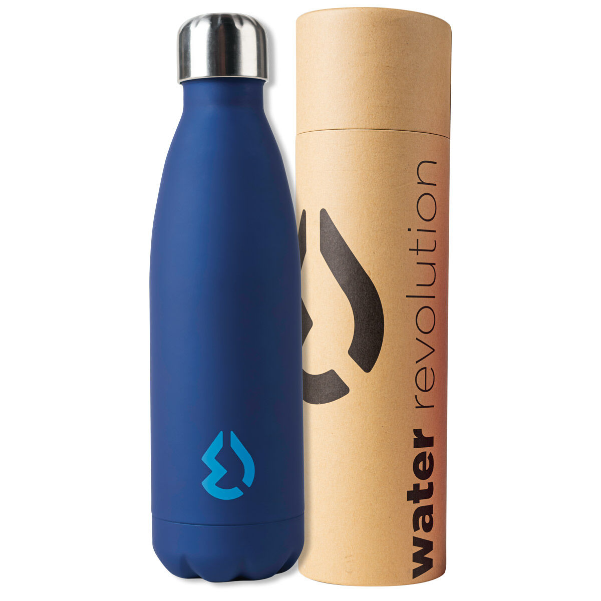 Water Revolution Blue water bottle 500ml