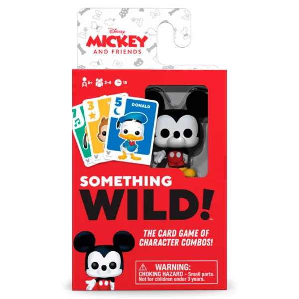 Something Wild Card Game Disney Mickey and Friends German / Spanish / Italian