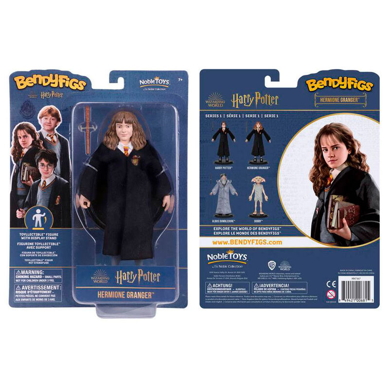 Harry Potter Hermione with wand Bendyfigs malleable figure 19cm