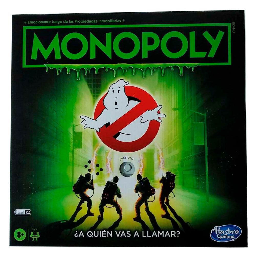 Ghostbusters Spanish Monopoly game