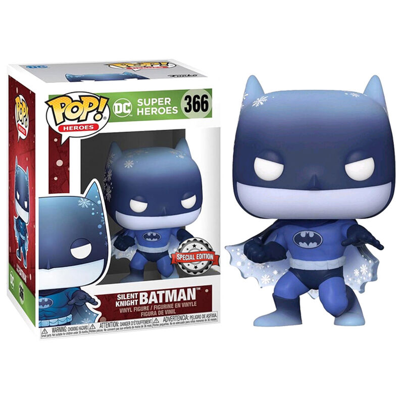 POP figure DC Holiday Silent Knight Batman Exclusive