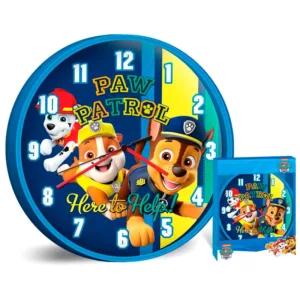 Paw Patrol wall clock