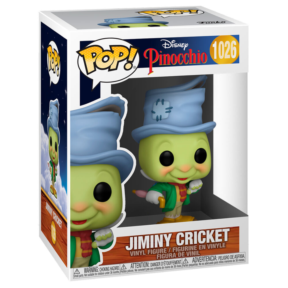 POP figure Disney Pinocchio Street Jiminy Cricket