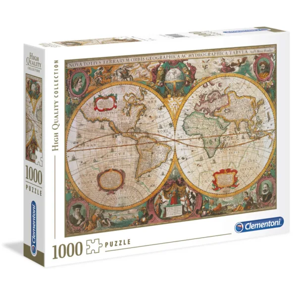 Old Map puzzle 1000pcs