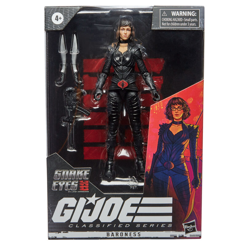 G.I. Joe Classified Series - Snake Eyes: G.I. Joe Origins Baroness 19 figure 15cm