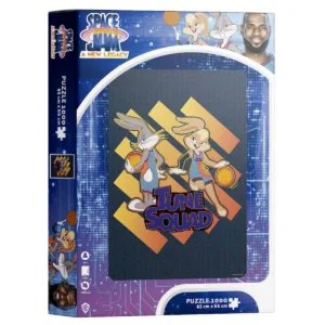 Space Jam 2 Tune Squad Bugs and Lola puzzle 1000pcs