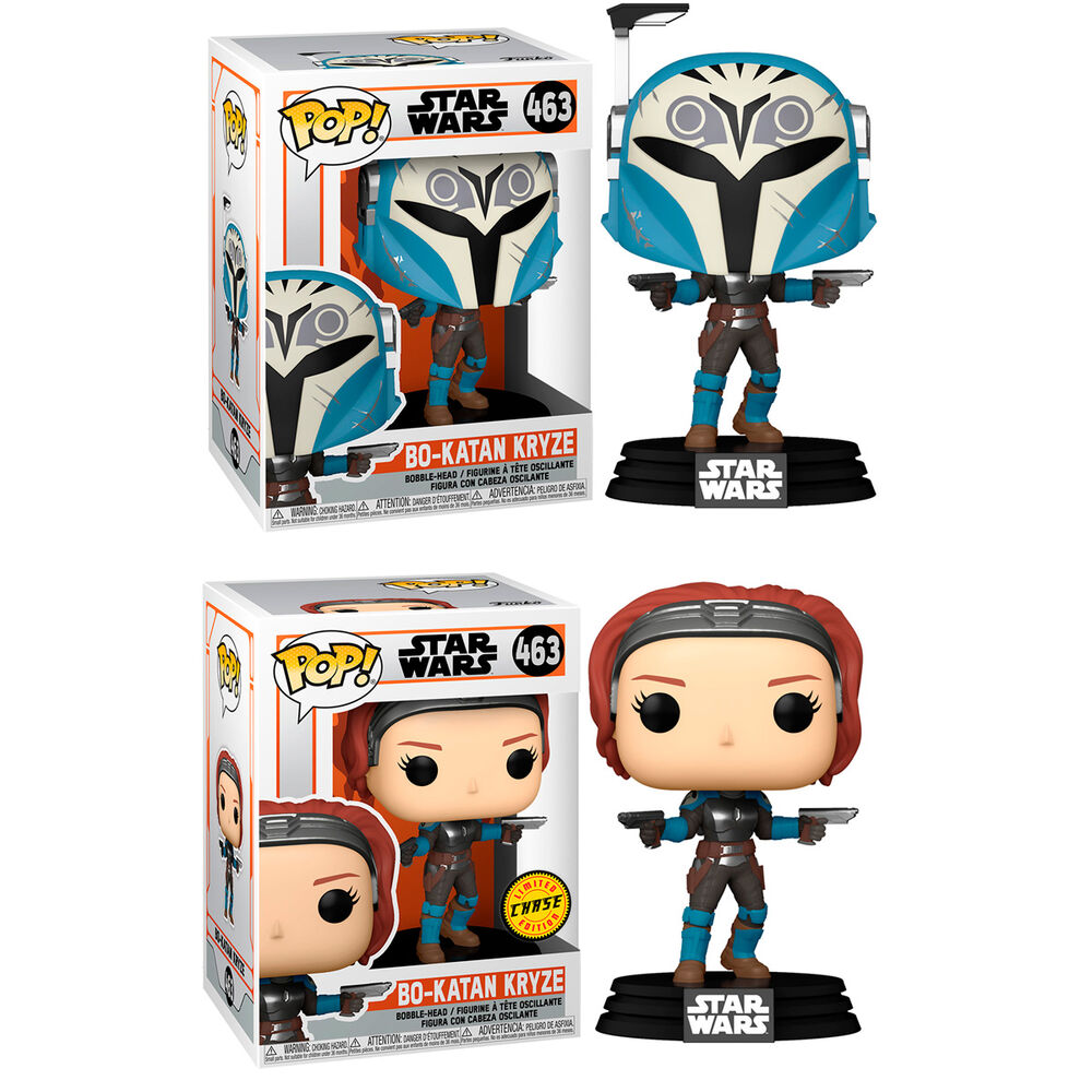 POP figure Star Wars Mandalorian Bo-Katan 5 + 1 Chase