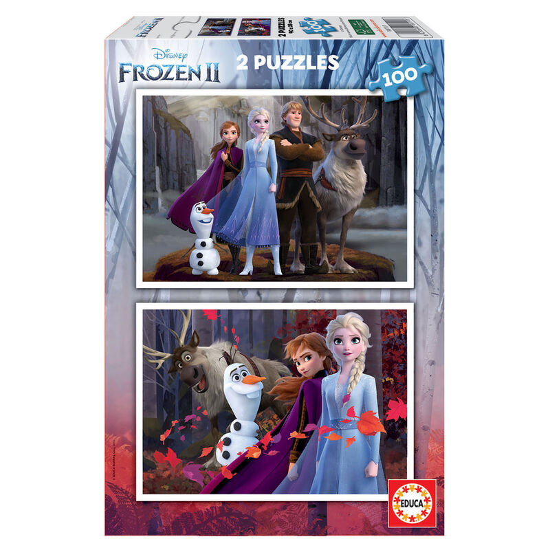 Disney Frozen 2 puzzle 2x100pcs